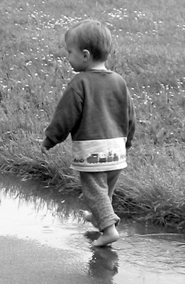 child walking