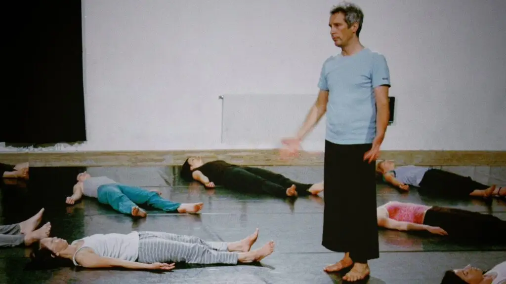 Malcolm teaching at ImPulsTanz July 2009