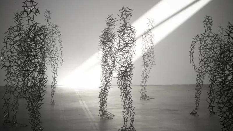 Antony Gormley. Domain Field #1